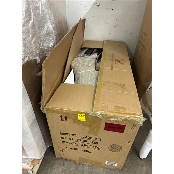 New Tan Cloth Chairs - Nds Assembly - Pair