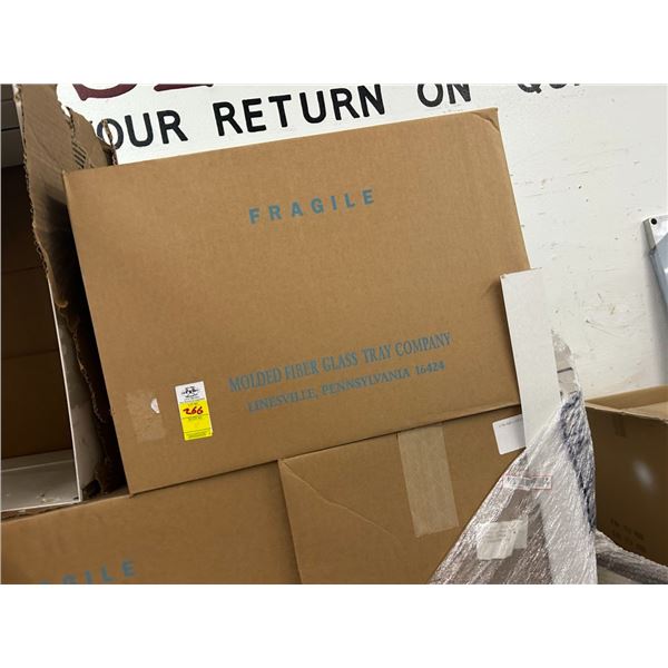 New Molded Fiberglass Trays - Pallet