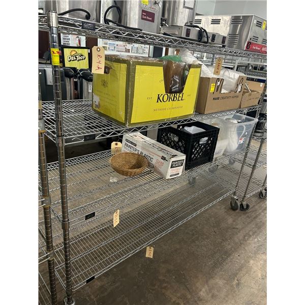 Metro Large 4 Shelf Cart