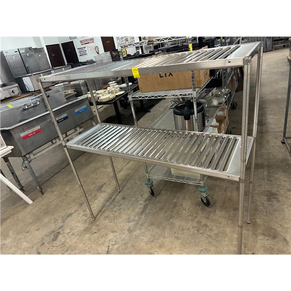 SS  2 Shelf Rack