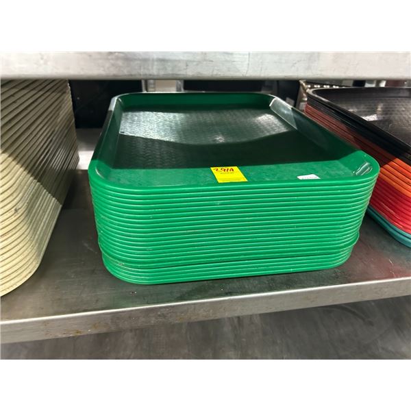 Plastic Trays - 3 Stacks