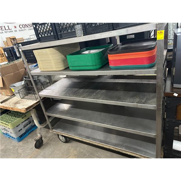 SS  5 Shelf Cart
