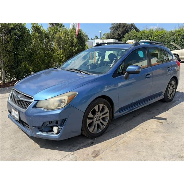 SUBA IMPREZA 2015 T-DONATION