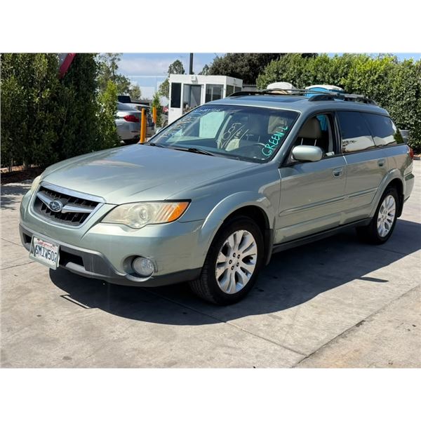 SUBA OUTBACK 2009 APP  DUP/T-DON