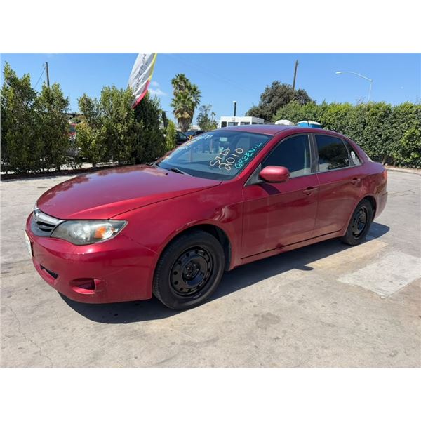 SUBA IMPREZA 2010 T-DONATION