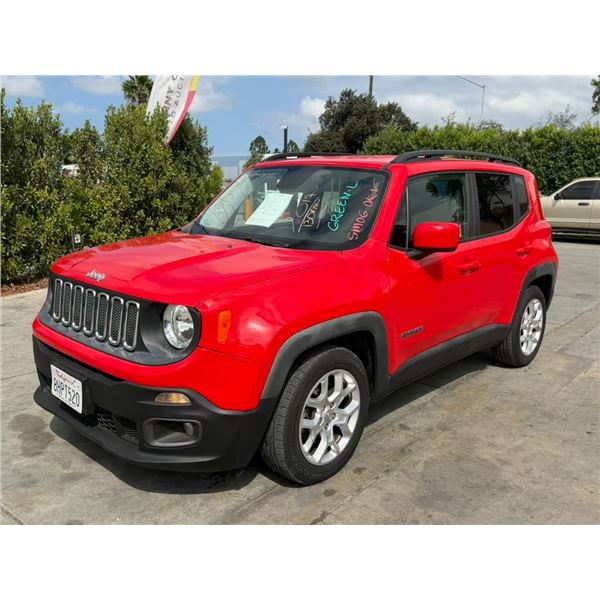 JEEP  RENEGADE 2017 T-REPO-SMOG-2 DAYS
