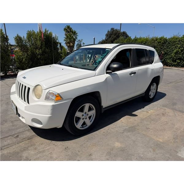 JEEP COMPASS 2007 APP/DUP-T/EXP-ONLY DON