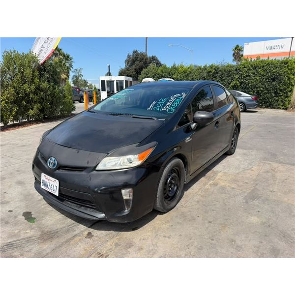TOYT PRIUS 2012 T-DONATION