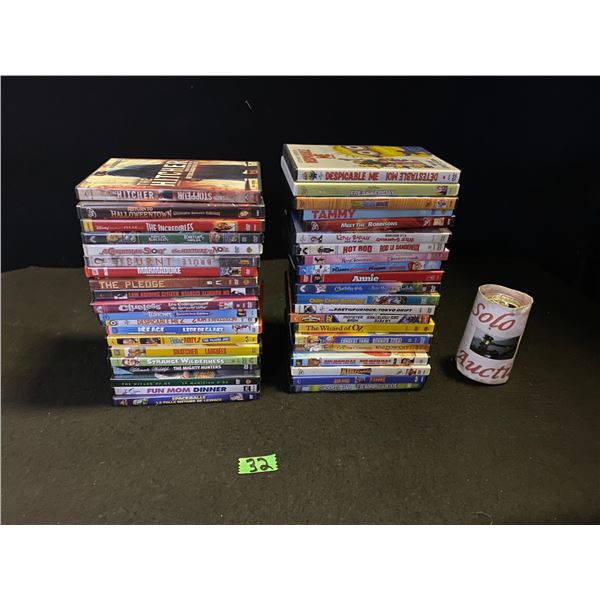 40+ Movie DVDs