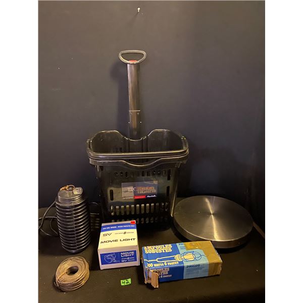 Basket cart and more household items