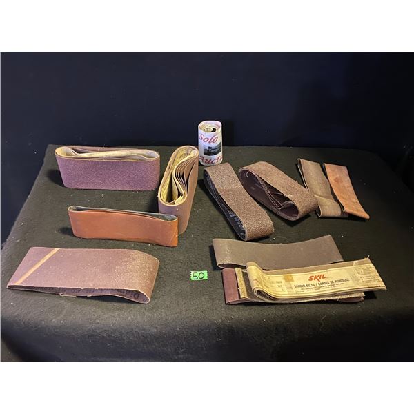 Sanding belts