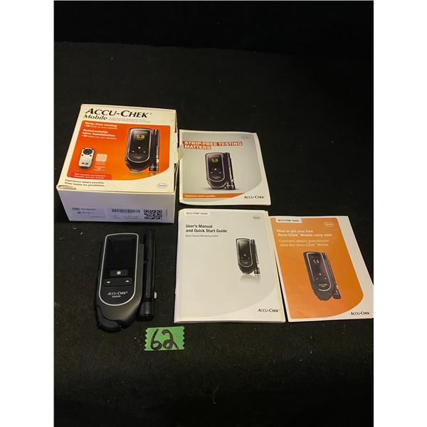 Accu-Chek brand mobile blood glucose meter