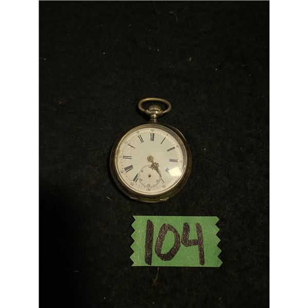 Lindre 10 Rubis pocket watch