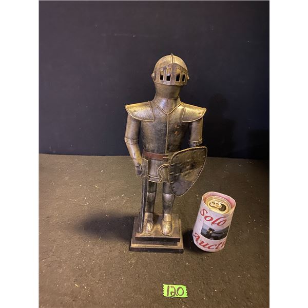 Knight metal ornament