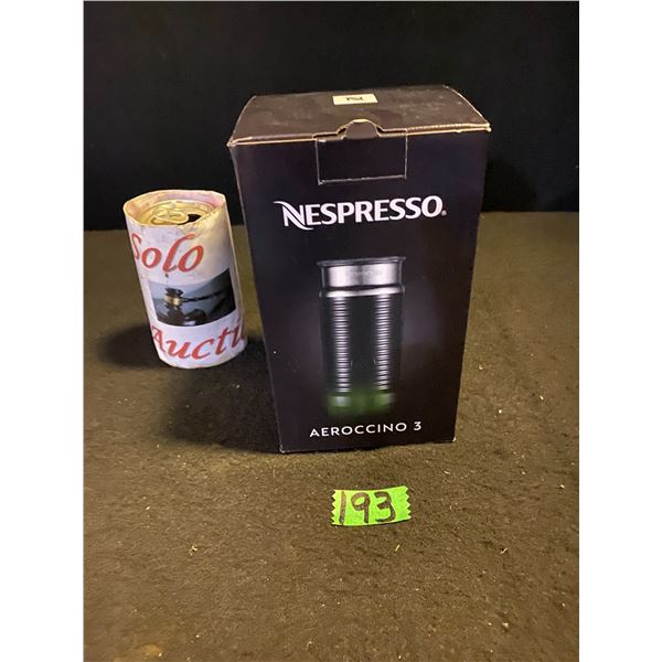 Nespresso brand milk frothier