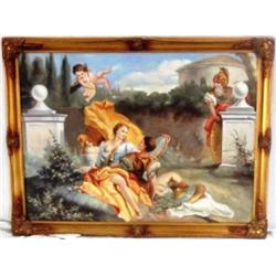 Unknown Artist "Roman Times in the Garden"