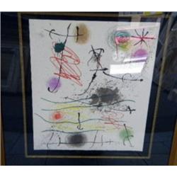 MIRO "QUEIQUES FLURS POUR DES AMIS" ORIGINAL LITHO