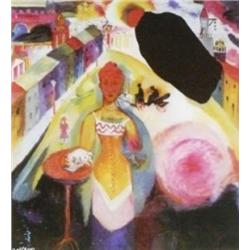 Kandinsky "Lady in Moscow"