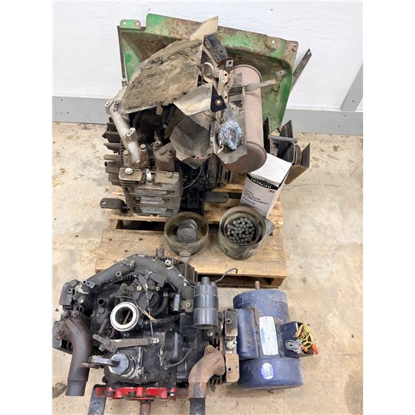 Scrap metal and vehicle parts lot