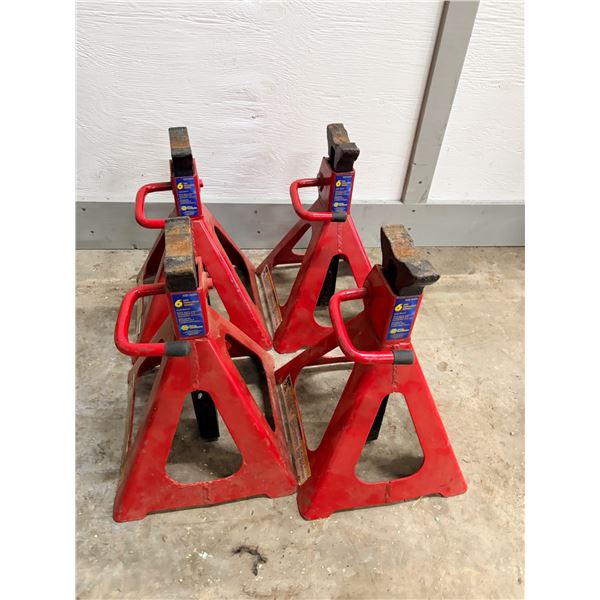 4 Napa 6 Ton Jack Stands