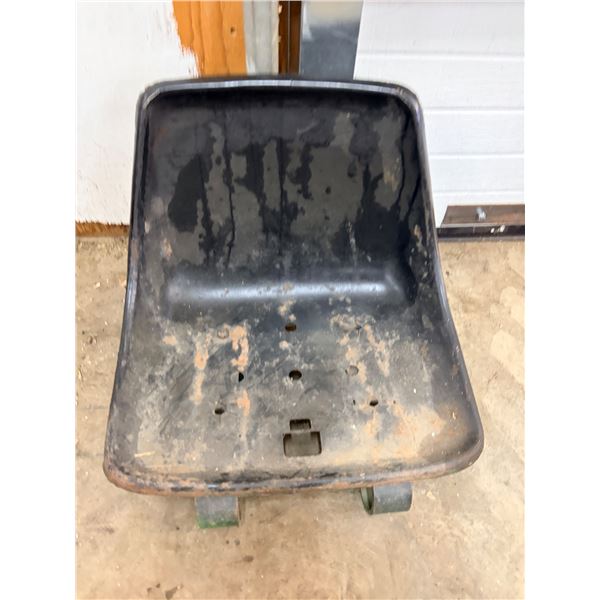 John Deere Metal Tractor Seat