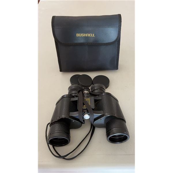 Bushnell Binoculars with Case and Lens Caps
