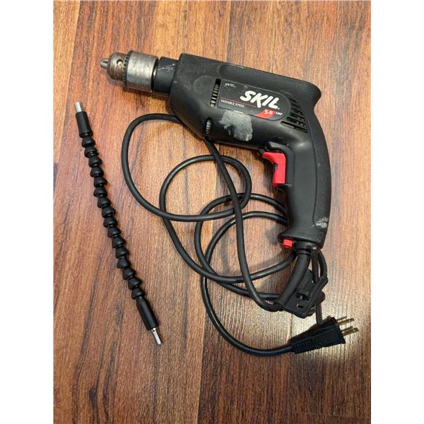 SKIL 6355 5.0 Amp Variable Speed Corded Drill With Flexible Shaft Extension