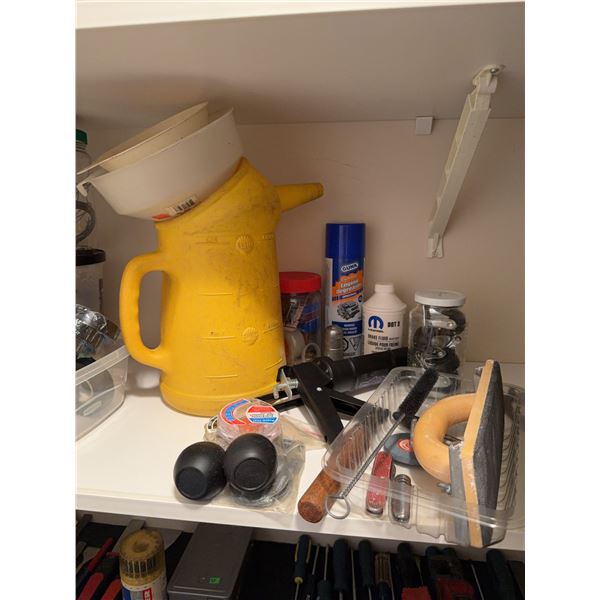 Automotive Fluid, Tools, and Testing Supply Lot Assortment