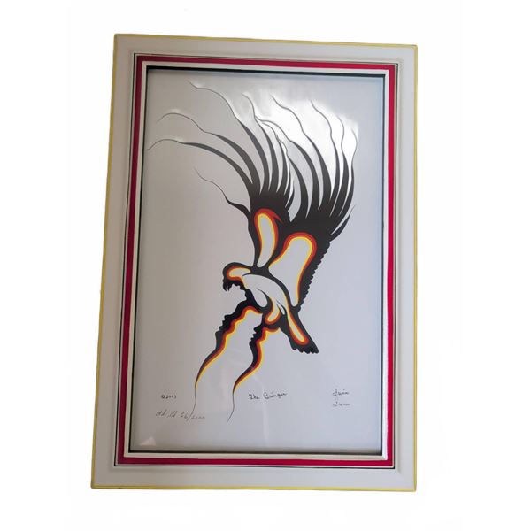Dan Courchene Limited Edition Framed Print "The Rising Sun" 2003