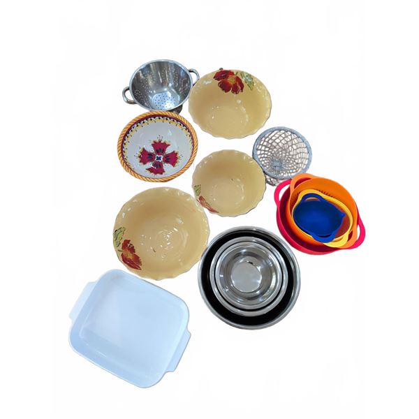 Kitchen Essentials - A Bunch of Big Bowls & CorningWare