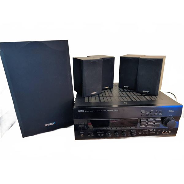 Yamaha RX-V492 Receiver with Energy Speakers Set