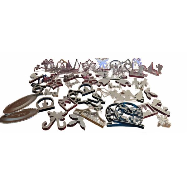Metal Christmas and Holiday Ornaments