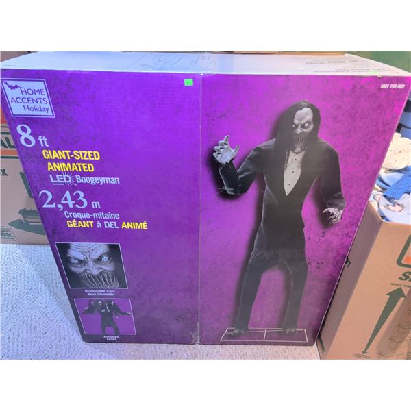 Home Accents Holiday 8 ft Giant-Sized Animated LED Boogeyman Figure
