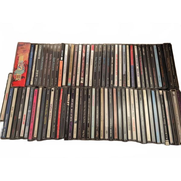 58 Assorted Music CDs in Jewel Cases
