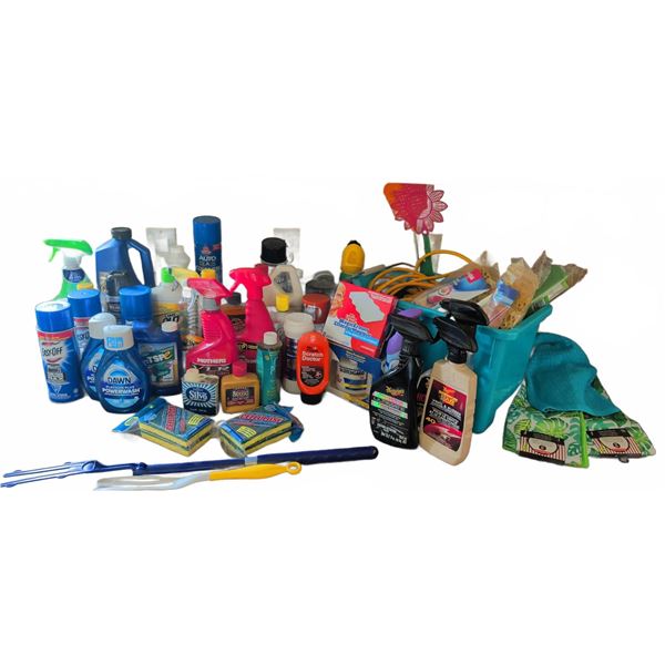 Household Cleaning Supplies and Tools