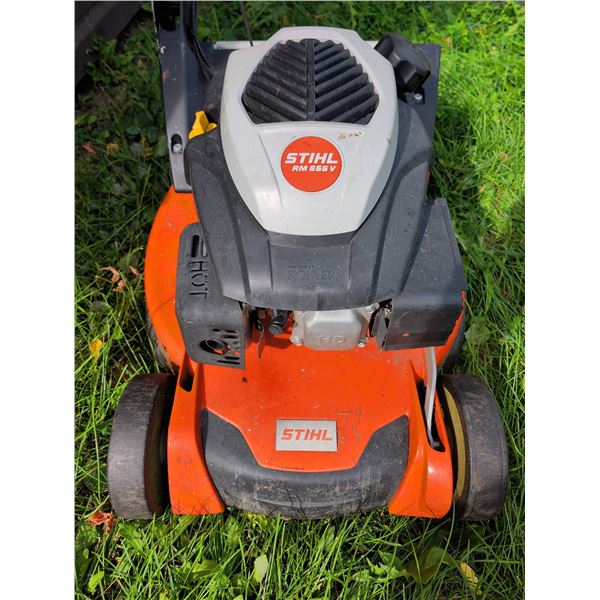 STIHL RM 655 V Self-Propelled Lawn Mower, Made in Austria