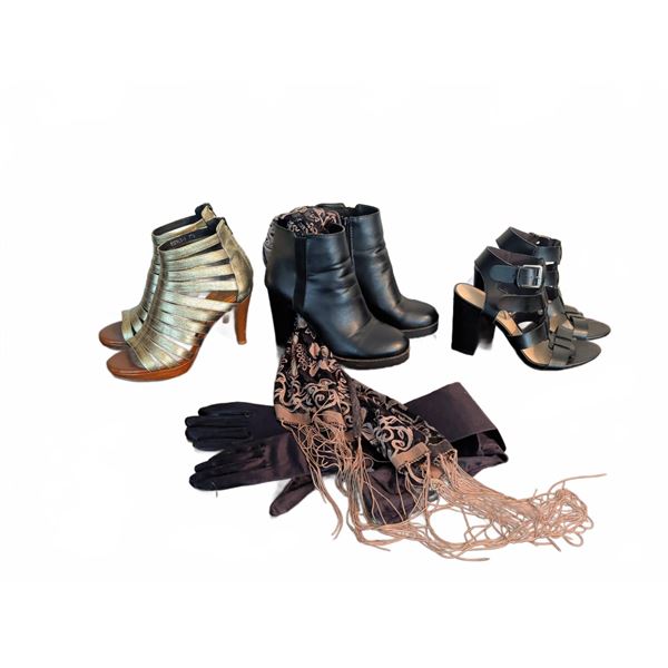 Women's Mixed Lot: Crown Vintage, Madden Girl, Taxi Heels and Accessories