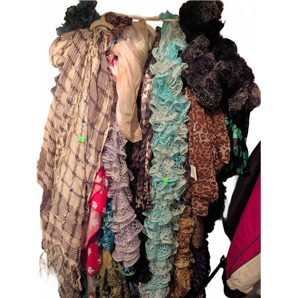 XL Scarf Assortment with Various Colours and Patterns