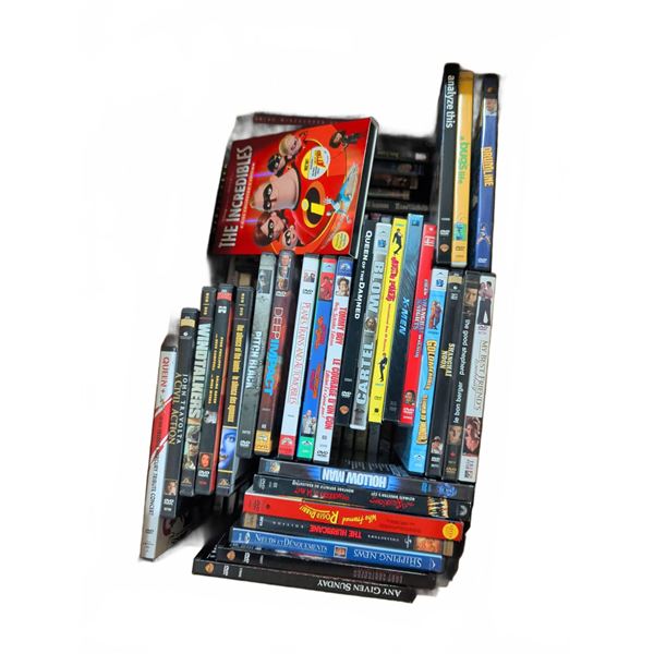 Genre DVD Movies Including The Incredibles