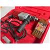 Image 6 : Milwaukee 5378-20 Heavy Duty Corded Hammer Drill w/ Bits in Hard Case