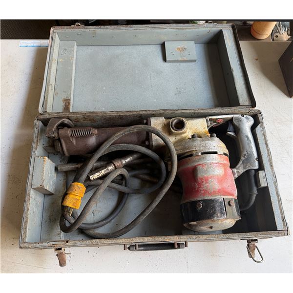 Vintage Corded Heavy-Duty Hammer Drill in Hard Case
