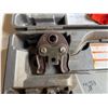 Image 10 : Ridgid Compact Press Tools w/ Multiple Crimp Press Jaws in Hard Case (leaks oil)
