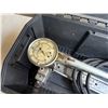 Image 5 : Wheeler-Rex Manual Hydrostatic Test Pump w/ Attached Pressure Gauge & Hose in DeWalt Case