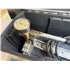 Image 8 : Wheeler-Rex Manual Hydrostatic Test Pump w/ Attached Pressure Gauge & Hose in DeWalt Case