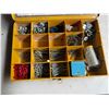 Image 2 : Kar Products Metal Hinged Organizer w/ Misc Hardware