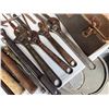 Image 3 : Multiple Hand Tools in Metal Case: Crescent Wrenches, Hammers, Pliers, Files, etc