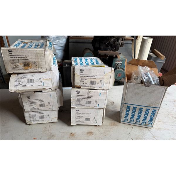 Qty 8 Moen 4220  Legend Single-Handle Lavatory Faucets New in Boxes