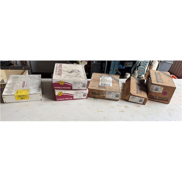 Qty 6 Price Pfister Faucets: H71-011 Laundry, Pro-PP14 Kitchen, H49-8RAP Lavatory, etc New in Boxes