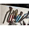 Image 7 : Multiple Hand Tools: Vise-Grips, Pliers, Channel Locks, Screwdrivers, Hacksaw, Tin Snips, etc
