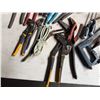 Image 8 : Multiple Hand Tools: Vise-Grips, Pliers, Channel Locks, Screwdrivers, Hacksaw, Tin Snips, etc
